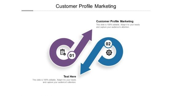 Customer Profile Marketing Ppt PowerPoint Presentation Infographic Template Designs Cpb