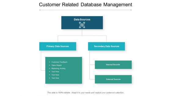 Customer Related Database Management Ppt PowerPoint Presentation Show Example