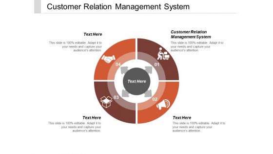 Customer Relation Management System Ppt PowerPoint Presentation Show Layout Ideas Cpb