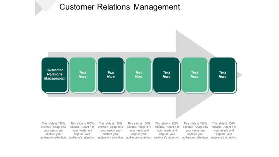 Customer Relations Management Ppt PowerPoint Presentation Inspiration Slide Download Cpb