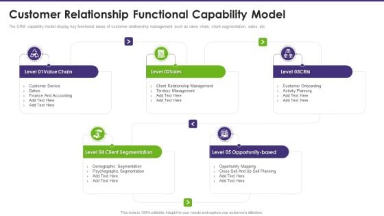 Customer Relationship Management Customer Relationship Functional Capability Model Professional PDF