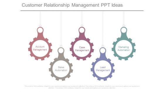 Customer Relationship Management Ppt Ideas
