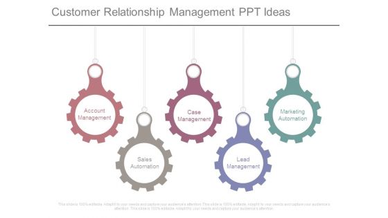 Customer Relationship Management Ppt Ideas