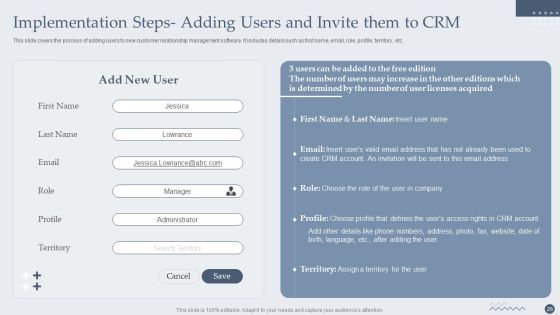 Customer Relationship Management Software Deployment Guide Ppt PowerPoint Presentation Complete Deck With Slides Slide26