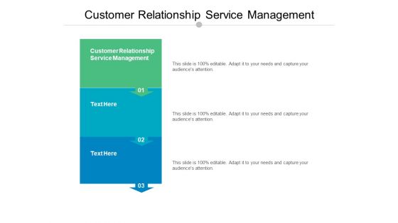 Customer Relationship Service Management Ppt PowerPoint Presentation Show Designs Download Cpb