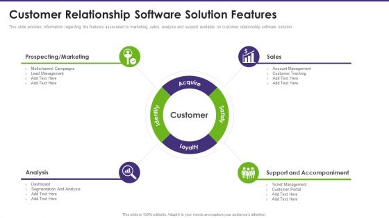 Customer Relationship Software Solution Features Download PDF Customer Relationship Software Solution Features Download PDF