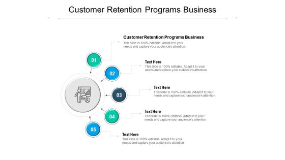 Customer Retention Programs Business Ppt PowerPoint Presentation Pictures Microsoft Cpb Pdf