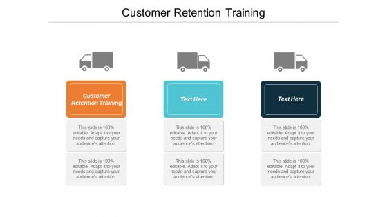 Customer Retention Training Ppt PowerPoint Presentation Ideas Format Cpb