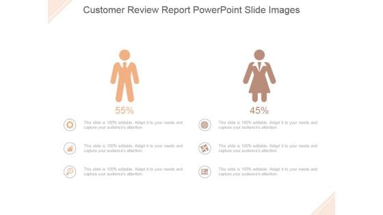 Customer Review Report Ppt PowerPoint Presentation Slide Download