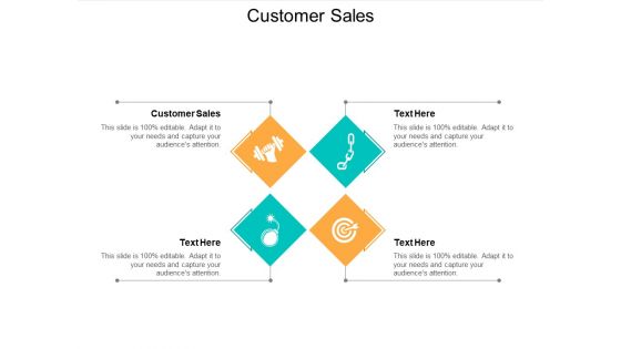 Customer Sales Ppt Powerpoint Presentation Ideas Graphic Tips Cpb