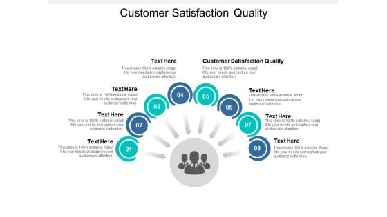 Customer Satisfaction Quality Ppt PowerPoint Presentation Professional Brochure Cpb