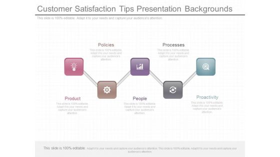 Customer Satisfaction Tips Presentation Backgrounds