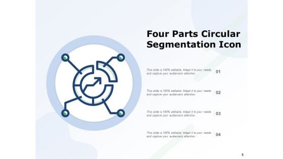 Customer Segment Icon Market Segmentation Targeting Circular Segmentation Ppt PowerPoint Presentation Complete Deck