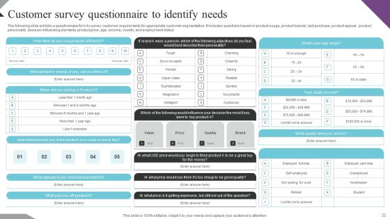 Customer Segmentation And Behavioral Analysis For Effective Marketing Ppt PowerPoint Presentation Complete Deck With Slides Slide22