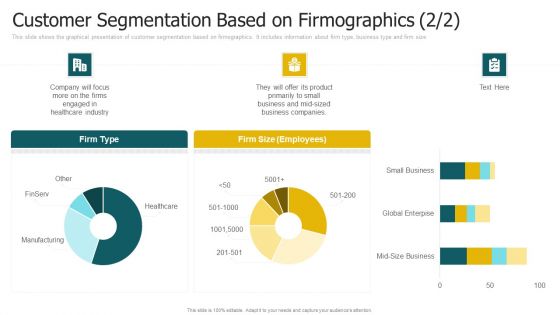 Customer Segmentation Based On Firmographics Firms Portrait PDF