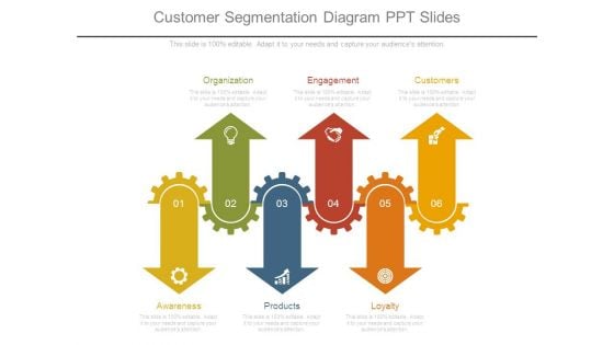 Customer Segmentation Diagram Ppt Slides