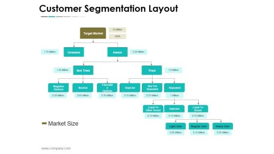 Customer Segmentation Layout Ppt PowerPoint Presentation Infographic Template Picture