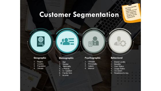 Customer Segmentation Marketing Ppt PowerPoint Presentation Outline Summary