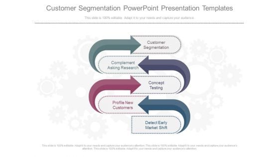 Customer Segmentation Powerpoint Presentation Templates