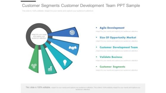 Customer Segments Customer Development Team Ppt Sample