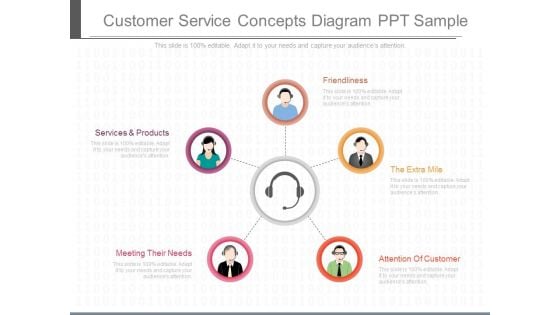 Customer Service Concepts Diagram Ppt Sample Customer Service Concepts Diagram Ppt Sample