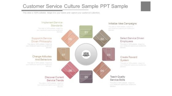 Customer Service Culture Sample Ppt Sample