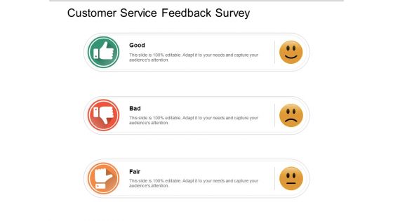 Customer Service Feedback Survey Ppt PowerPoint Presentation Outline Background Image