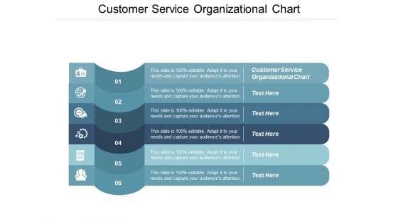 Customer Service Organizational Chart Ppt PowerPoint Presentation Model Demonstration