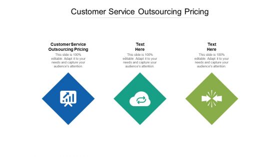 Customer Service Outsourcing Pricing Ppt PowerPoint Presentation Infographic Template Graphics Download Cpb