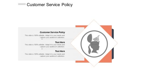 Customer Service Policy Ppt PowerPoint Presentation Model Background Designs Cpb