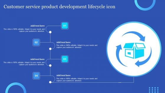 Customer Service Product Development Lifecycle Icon Guidelines PDF