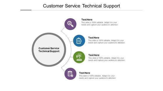 Customer Service Technical Support Ppt PowerPoint Presentation Infographics Background Cpb