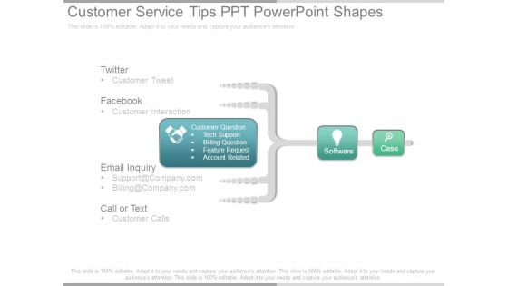 Customer Service Tips Ppt Powerpoint Shapes Customer Service Tips Ppt Powerpoint Shapes