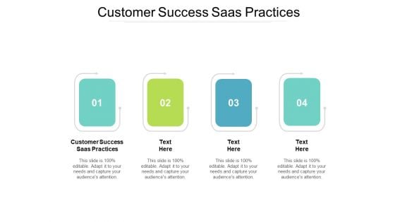 Customer Success Saas Practices Ppt PowerPoint Presentation Summary Brochure Cpb