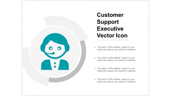 Customer Support Executive Vector Icon Ppt Powerpoint Presentation Show Example File