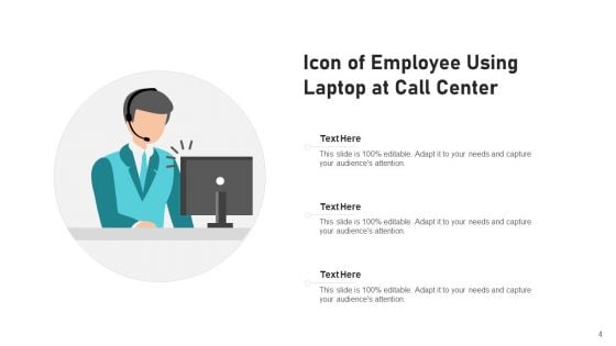 Customer Support Icon Center Organization Ppt PowerPoint Presentation Complete Deck With Slides