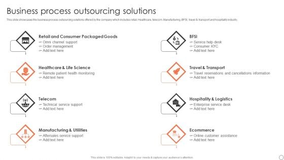 Customer Support Services Company Profile Business Process Outsourcing Solutions Microsoft PDF