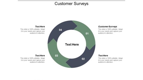 Customer Surveys Ppt PowerPoint Presentation Inspiration Icon Cpb