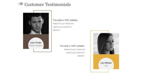 Customer Testimonials Ppt PowerPoint Presentation Model File Formats