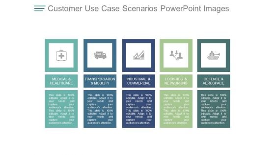 Customer Use Case Scenarios Powerpoint Images