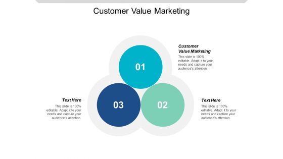 Customer Value Marketing Ppt Powerpoint Presentation Professional Ideas Cpb