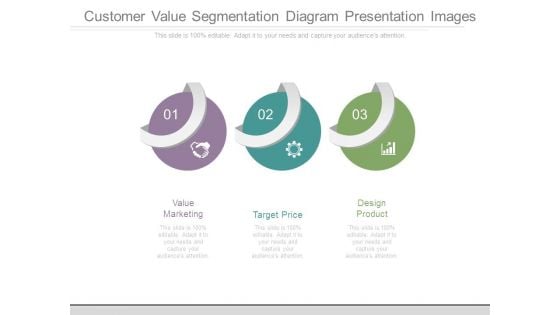 Customer Value Segmentation Diagram Presentation Images