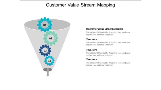 Customer Value Stream Mapping Ppt PowerPoint Presentation Slide Cpb