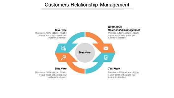 Customers Relationship Management Ppt PowerPoint Presentation Infographic Template Grid Cpb