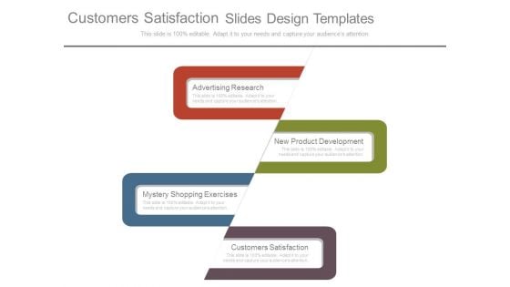 Customers Satisfaction Slides Design Templates