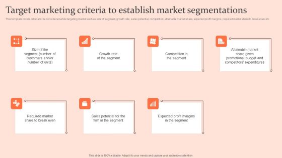 Customised Advertising Strategies Target Marketing Criteria To Establish Market Brochure PDF Customised Advertising Strategies Target Marketing Criteria To Establish Market Brochure PDF