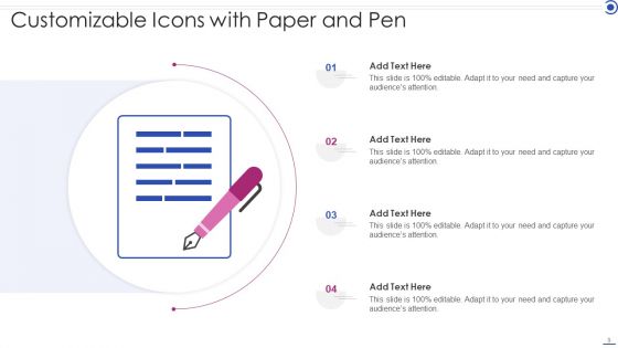 Customizable Icons Ppt PowerPoint Presentation Complete With Slides