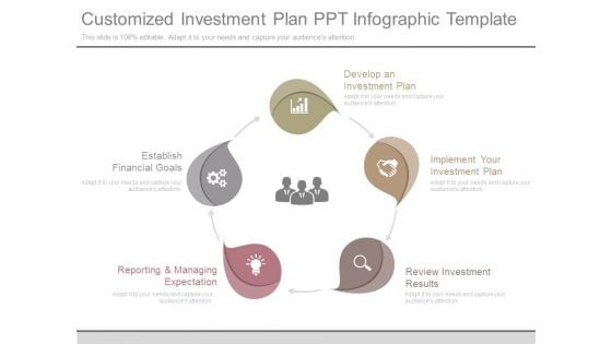 Customized Investment Plan Ppt Infographic Template