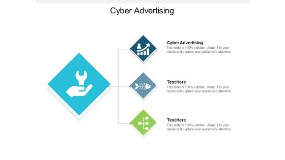 Cyber Advertising Ppt PowerPoint Presentation Inspiration Design Ideas Cpb