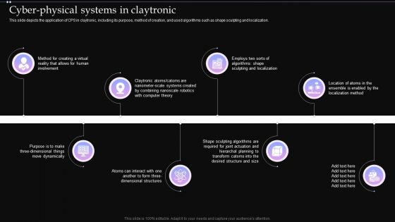 Cyber Physical Systems In Claytronic Ppt PowerPoint Presentation File Pictures PDF